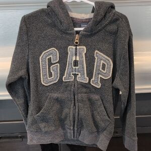 GAP Kids Charcoal Zip-Up Hoodie